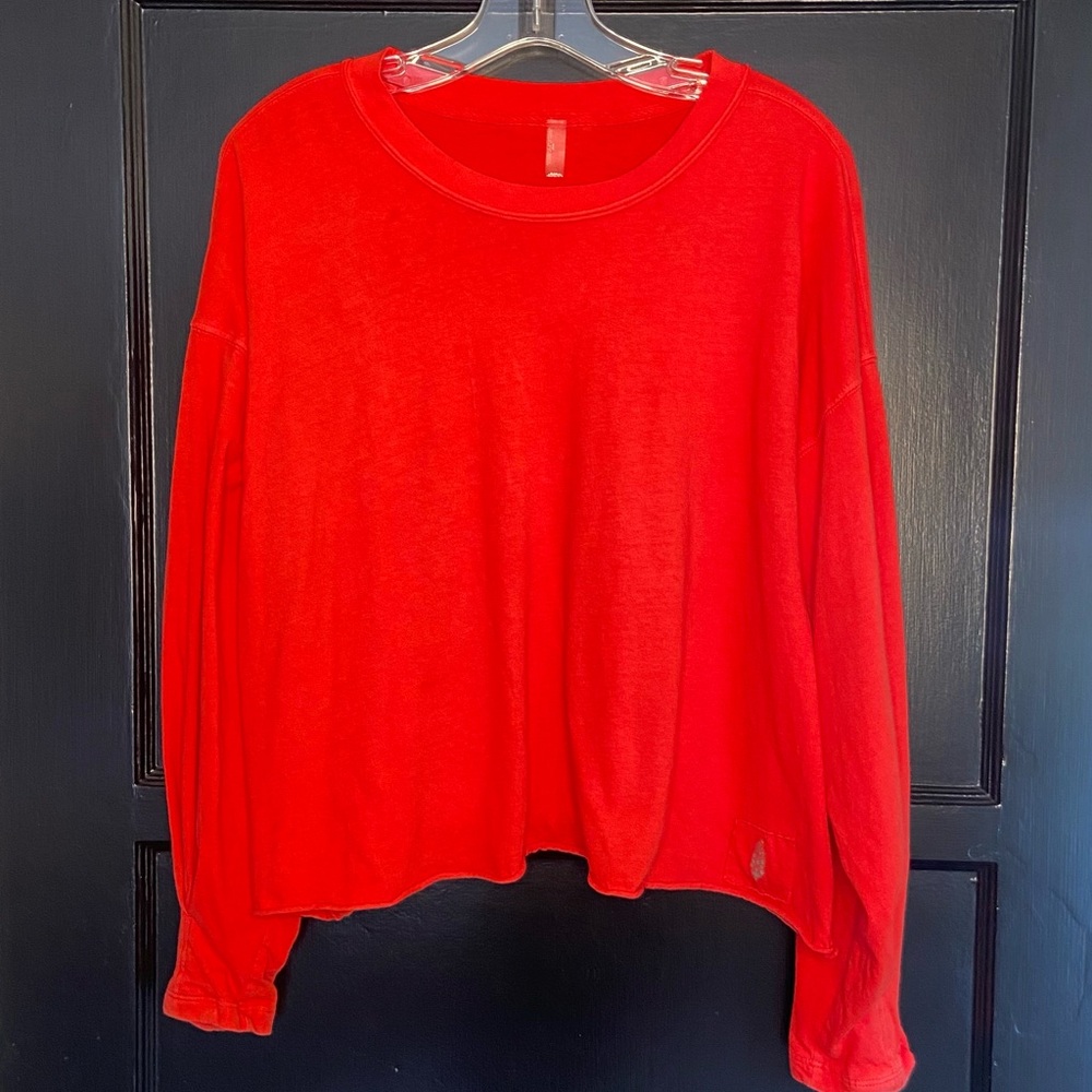 FP Movement by Free People Inspire Layer. Red. Size M.